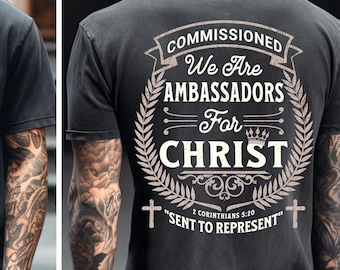 Christian Commission PNG | Ambassadors for Christ PNG | Royal Crown Priesthood | 2 Corinthians 5:20 Verse | Here I am, Send Me PNG