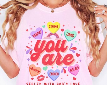 Christian Affirmation PNG: You Are Loved Digital Art (Digital Download)