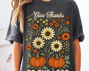 Thanksgiving Pumpkin Stack PNG: Christian Fall Sublimation Design (Digital Download