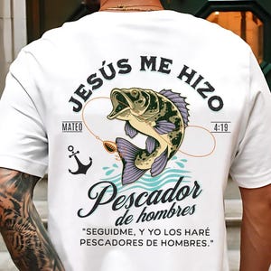Pescador de Hombres PNG: Christian Fishing Design for Sublimation (Digital Download