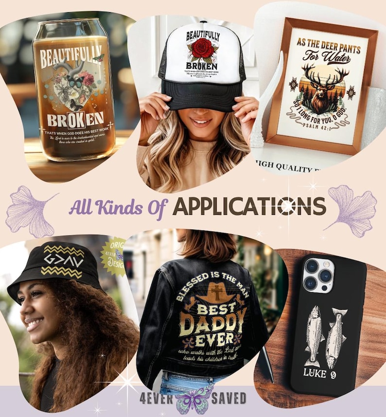 Christian PNG Bundle: 475+ Faith-Based Designs (Digital Download) image 4