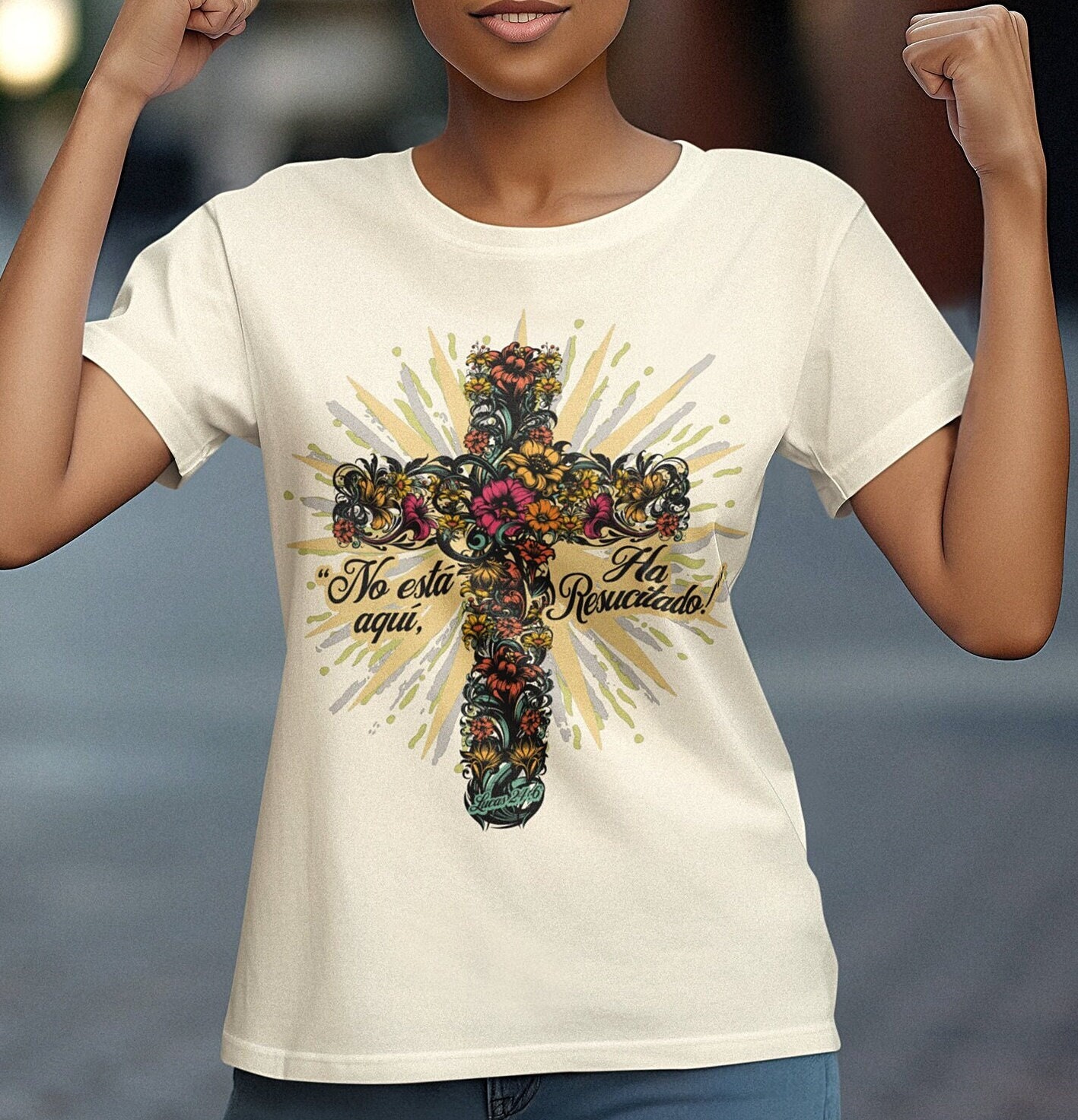 Camiseta Jesucristo Etsy