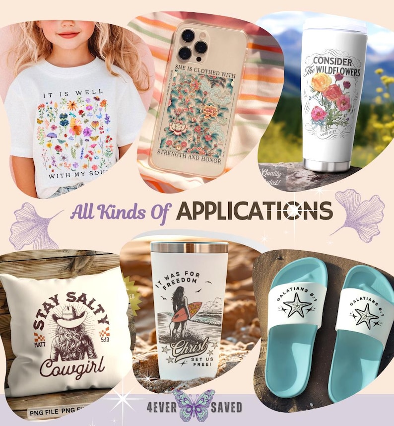 Christian PNG Bundle: 475+ Faith-Based Designs (Digital Download) image 5