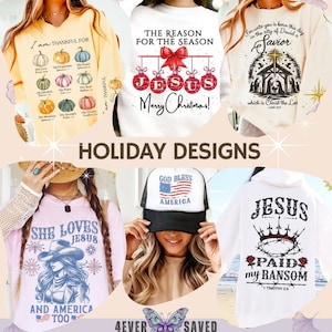 Christian PNG Bundle: 475+ Faith-Based Designs (Digital Download) image 6