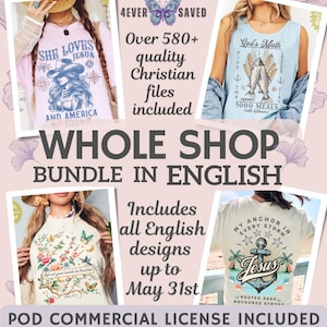 Christian PNG Bundle: 475+ Faith-Based Designs (Digital Download)