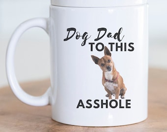 Custom Dog Dad Coffee Mug: Funny Pet Nickname Gift