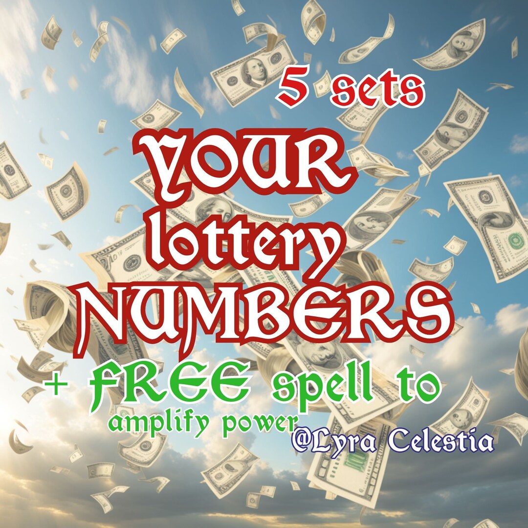 5 Sets of Lottery Numbers, Winning Lottery Combinations, Attain Lottery Success, Fortunate