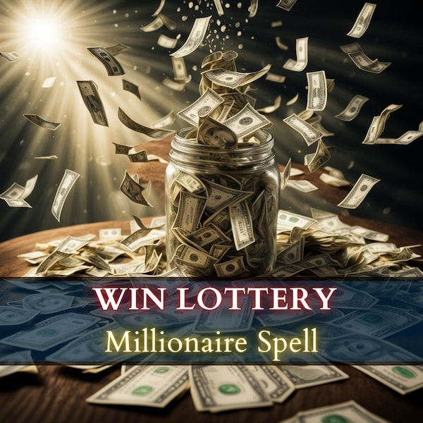 Win lottery with millionaire spell. Manifest wealth and abundance. Unlock a life of prosperity and money. Attract Financial