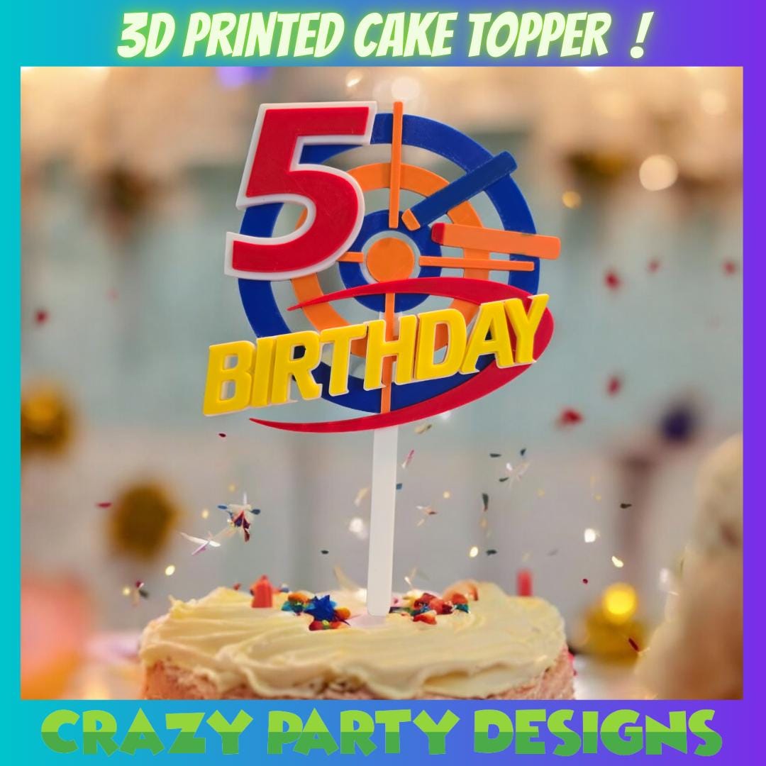 Target Symbol Cake Topper, Personalized Cake Topper, Sign Cake Topper ...