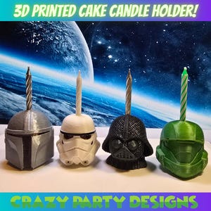 誕生日キャンドルホルダー、キャンドルホルダーの3Dプリント