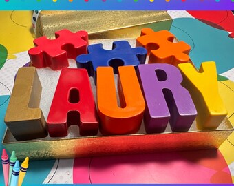 Gepersonaliseerde NAAM-kleurpotloden, kerstcadeau-ideeën voor vrienden, gepersonaliseerde kerstcadeaus voor kinderen, cadeaus voor kinderen, cadeaus voor kinderen, kinderspeelgoed