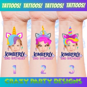 Unicorn, Unicorn Birthday, Unicorn Tattoos, Unicorn Party Favors, Unicorn Birthday Party, Unicorn Birthday Tattoos, Unicorn Decor