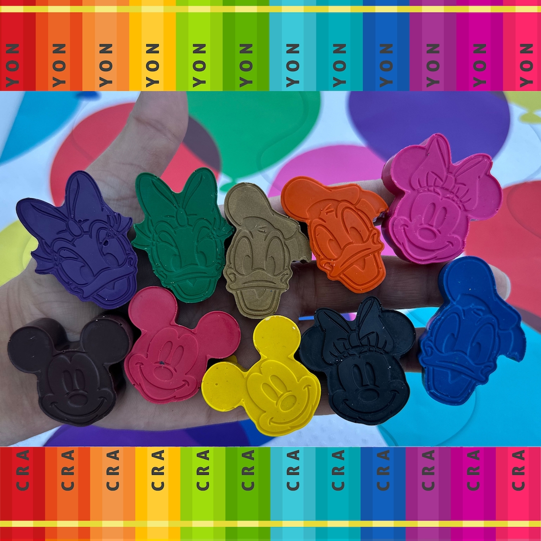 Mickey Mouse Clubhouse Crayons / Disney Junior / Mickey Crayons