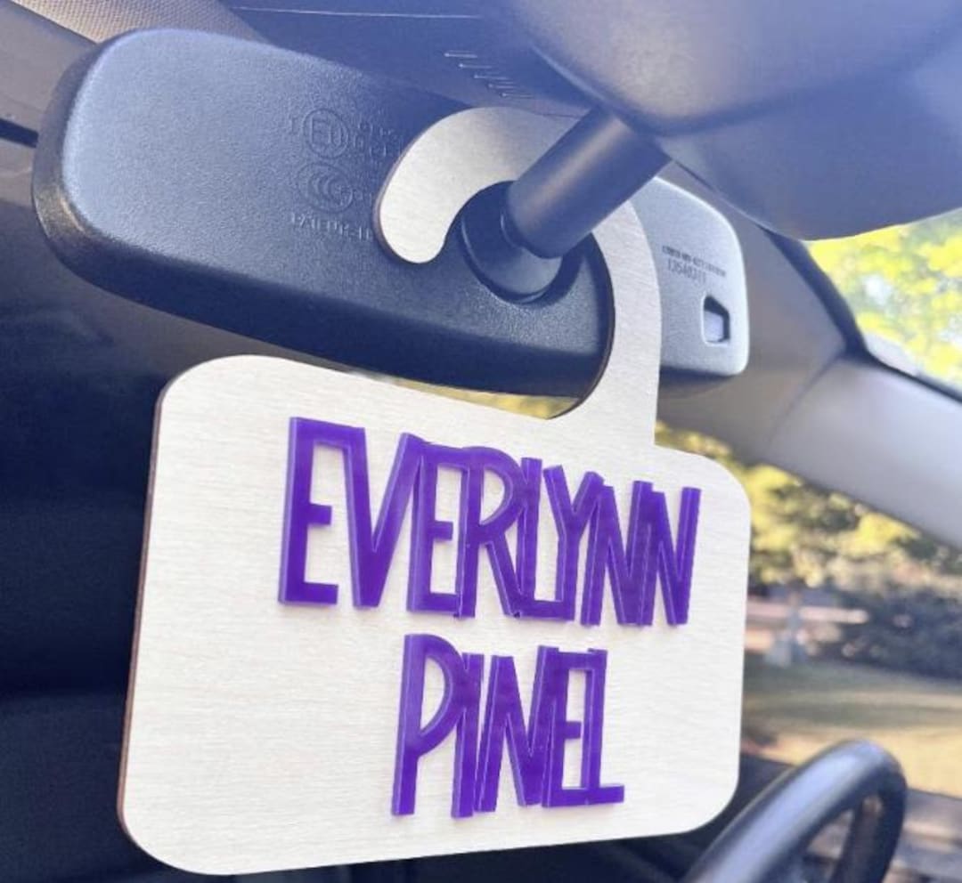 Car Rider Signage Car Rider Name Sign - Etsy