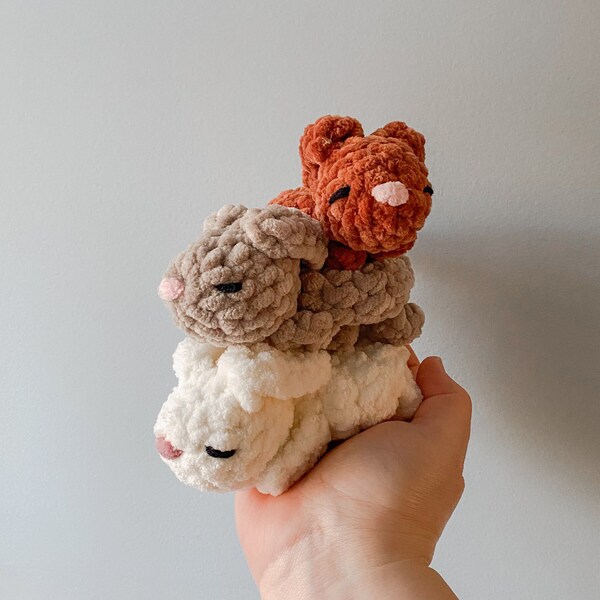 Crochet Bunny, Amigurumi Baby Rabbit, Easter Basket Gift, Spring Decoration, Gift for Rabbit Lover
