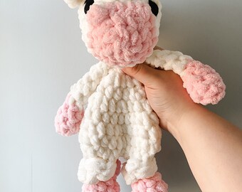 Crochet Unicorn Lovey, Amigurumi Unicorn Lovie, Handmade Baby Shower Gift, Pink Unicorn, Baby Lovey, Toddler Lovey, Unicorn Snuggler