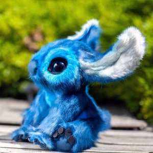 Stitch inspired fluffy doll image 2