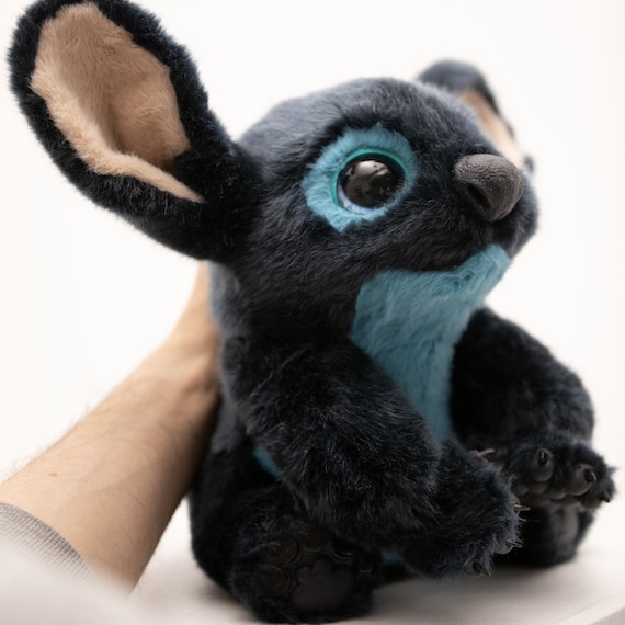 Stitch Inspired Fluffy Doll Etsy