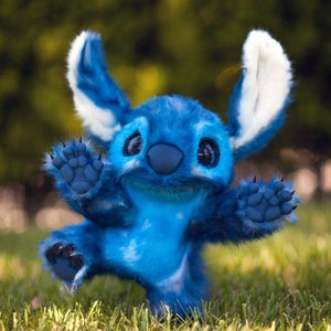 Stitch inspired fluffy doll image 4