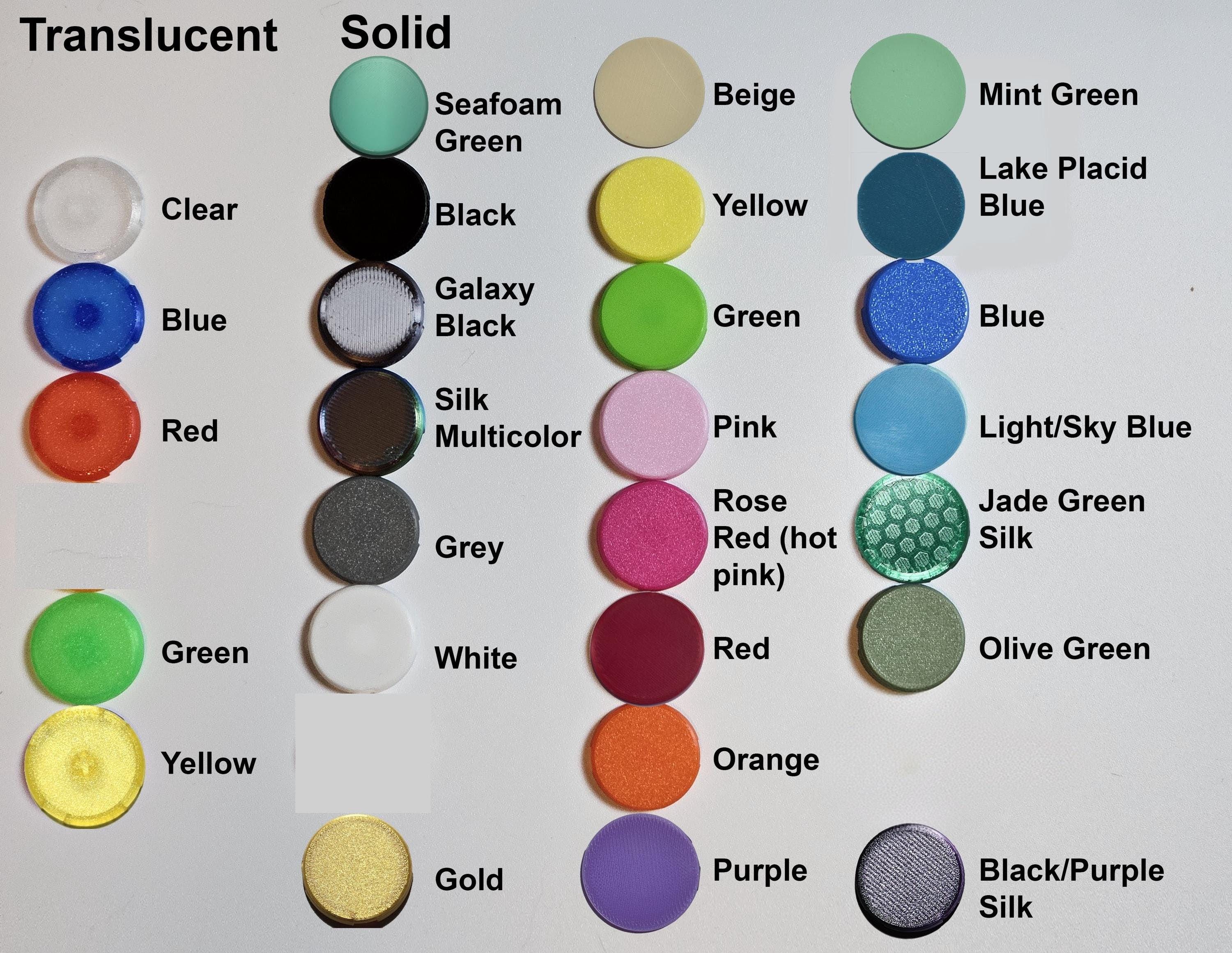 Gamerfinger Button Cap Replacements 24mm and 30mm Tons of Colors