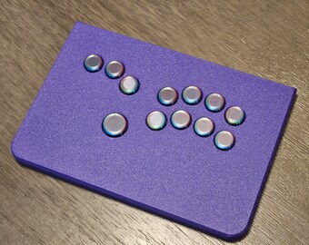 3d Printed Leverless All button controller Heat Reactive case!