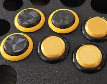 Sanwa plunger cap 3d printed replacements 24mm and 30mm