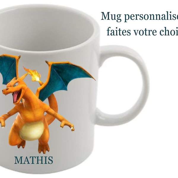 Mug POKÉMON personnalisé