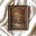 Vintage Fall Landscape Painting | Autumn Warm Tone Decor (Digital Download) product logo