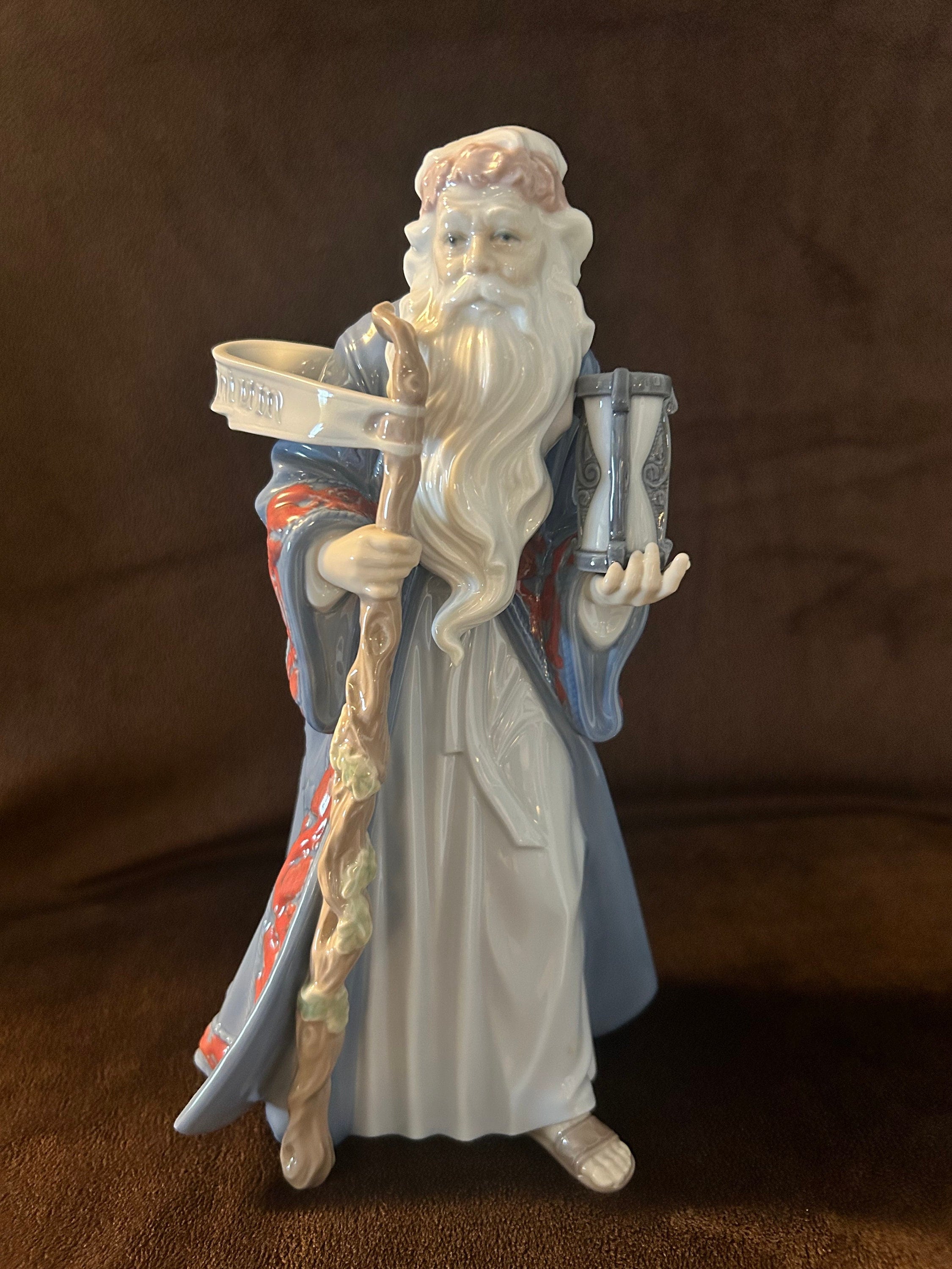 Lladro 6696 Father Time (Padre Tiempo). Brand new condition with original box.