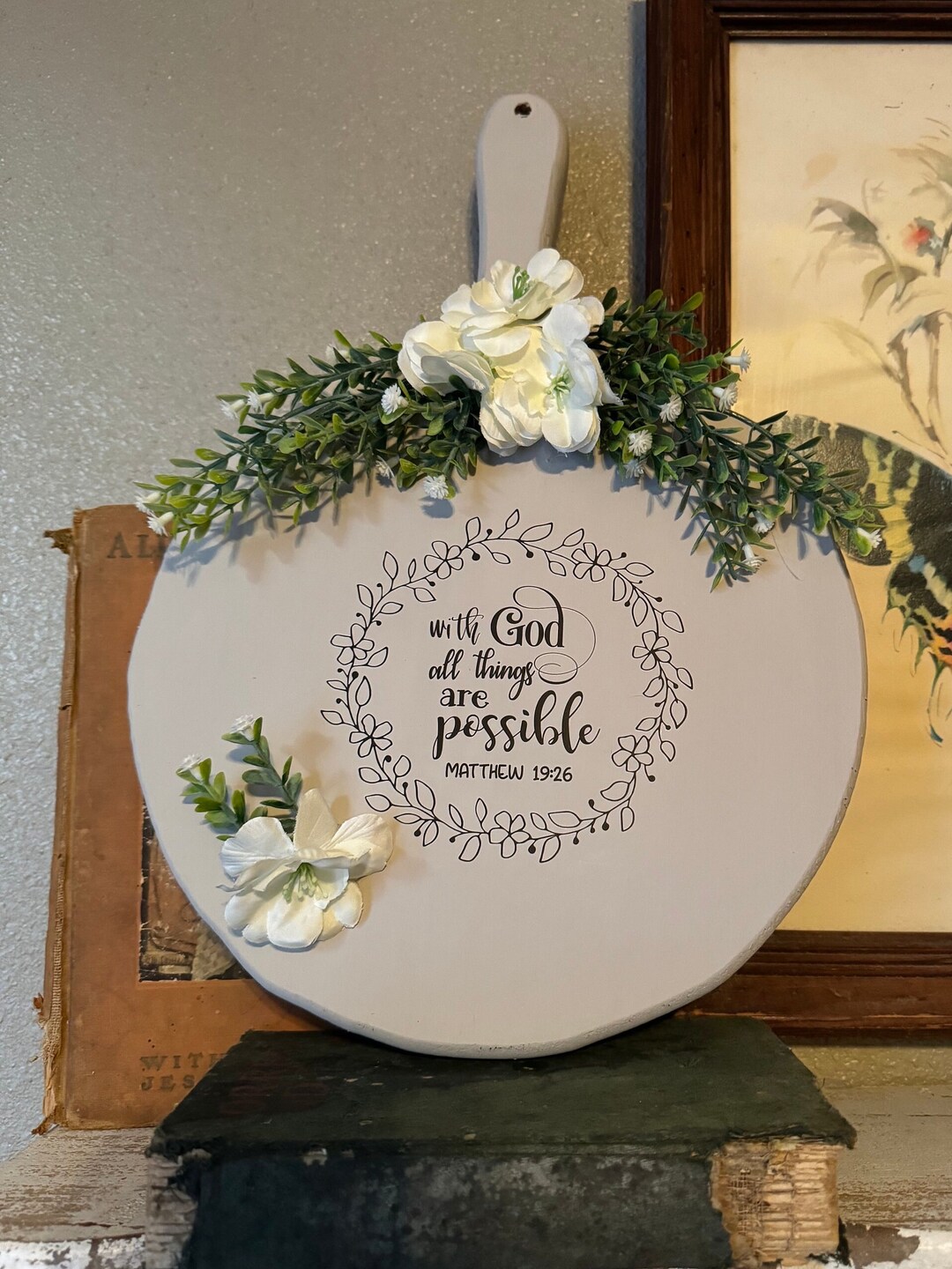 Painted Wood Decor With Scripture - Etsy