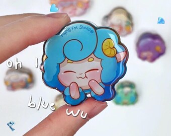 Fairy Tale Magnetic Bookmark Clips, Kawaii Acrylic Paper Clips, Planner Accessories, Fridge Magnets, Cute Stationery