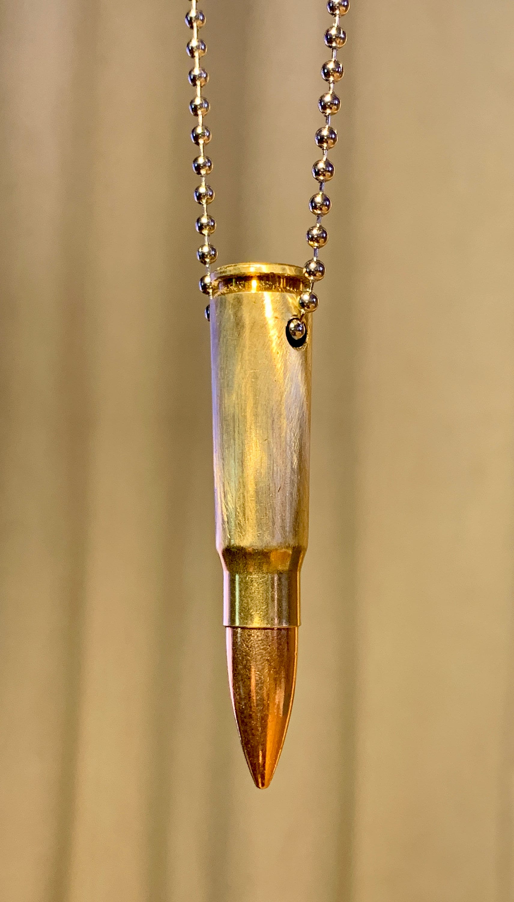 Buy Real Bullet Pendant Necklace 7.62 Cal AK-47. Online in India