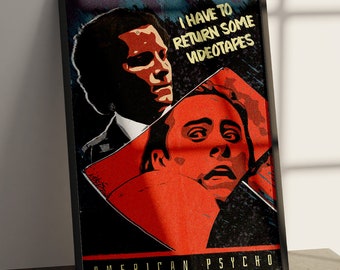 American Psycho Book/Movie Poster