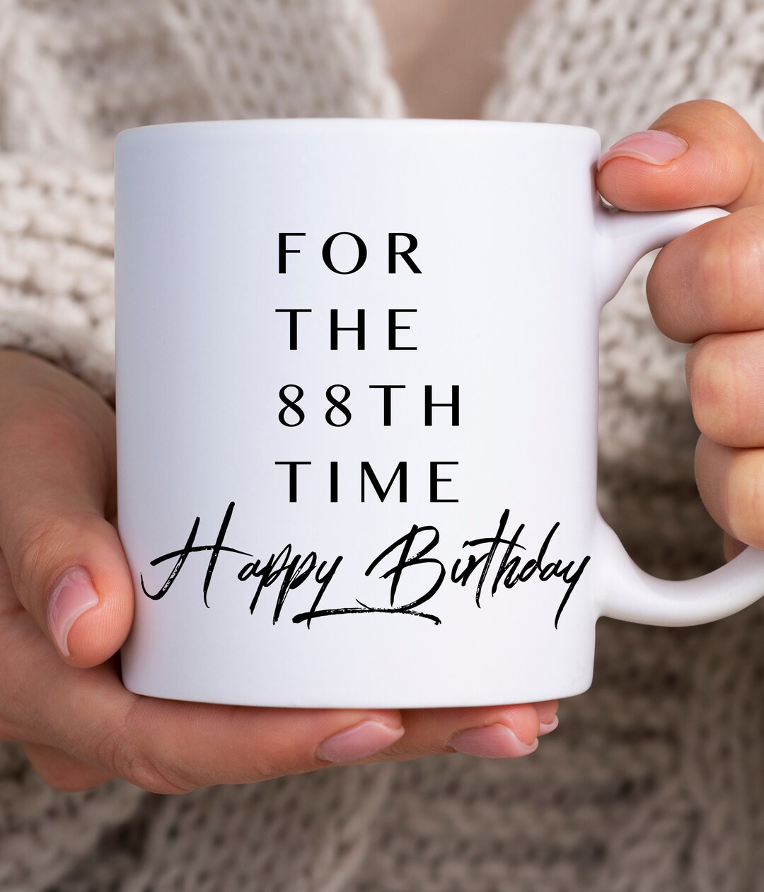88th Birthday Mug, 88th Birthday Gifts for Women, 88 Year Old Birthday ...