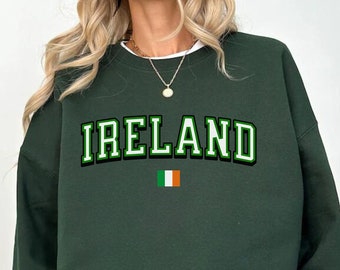 Ierland Sweatshirt, Ierland Crewneck, Iers Sweatshirt, St Patricks Day Sweatshirt, St Patricks Day Outfit, Iers shirt, Ierland Shirt