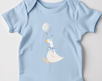 Silly Goose Birthday Jumper, Birthday Party Baby Romper, Gift for Birthday, 1st Birthday, Birthday Boy, Baby Boy Silly Goose, Silly Goose