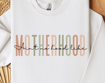 Sweat-shirt de maternité, pull ras du cou pour la maternité, cadeau fête des mères, cadeau d'anniversaire de maman, pull mignon pour maman, pull maman rigolo