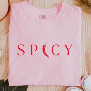 Spicy Pepper Shirt, Hot Spicy Shirt, Red Pepper Shirt, Chilli Pepper Shirt, Cute Pepper Shirt, Chili Pepper Lover, Spice Lover Gift