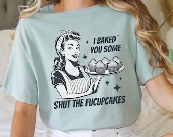 Grappig bakken shirt, comfort kleuren tee, cadeau voor Baker, Baker shirt, bakken grap shirt, grappige chef-kok shirt, koken shirt, Baker shirt cadeau