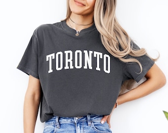 Toronto Comfort Colors Shirt, Minimalist Toronto Shirt, Oversized Toronto Shirt, Ontario Canada Shirt, Toronto Souvenir, Toronto Lover Gift