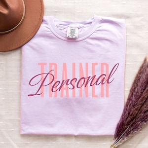 Personal Trainer Shirt, Comfort Colors Tee, Personal Trainer Gift, Workout Instructor Shirt, Fitness Trainer Shirt, Fitness Lover, Gym Shirt