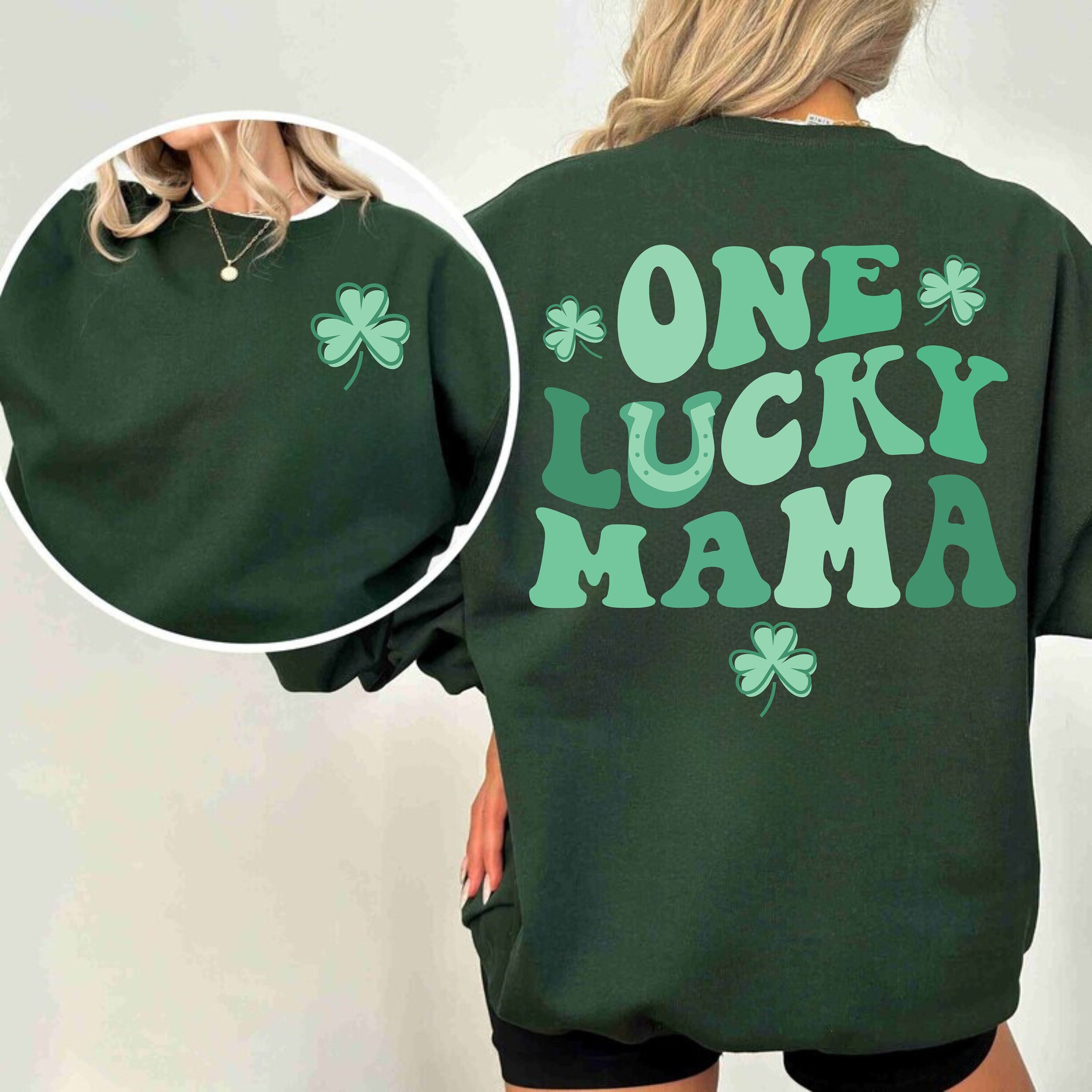 Green lucky sweater hotsell