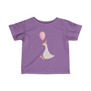Birthday Goose Baby Shirt, Baby Birthday Shirt, Baby Birthday Gift, Silly Goose Shirt, Silly Shirt, Cute Birthday Shirt, Funny Birthday Gift image 4