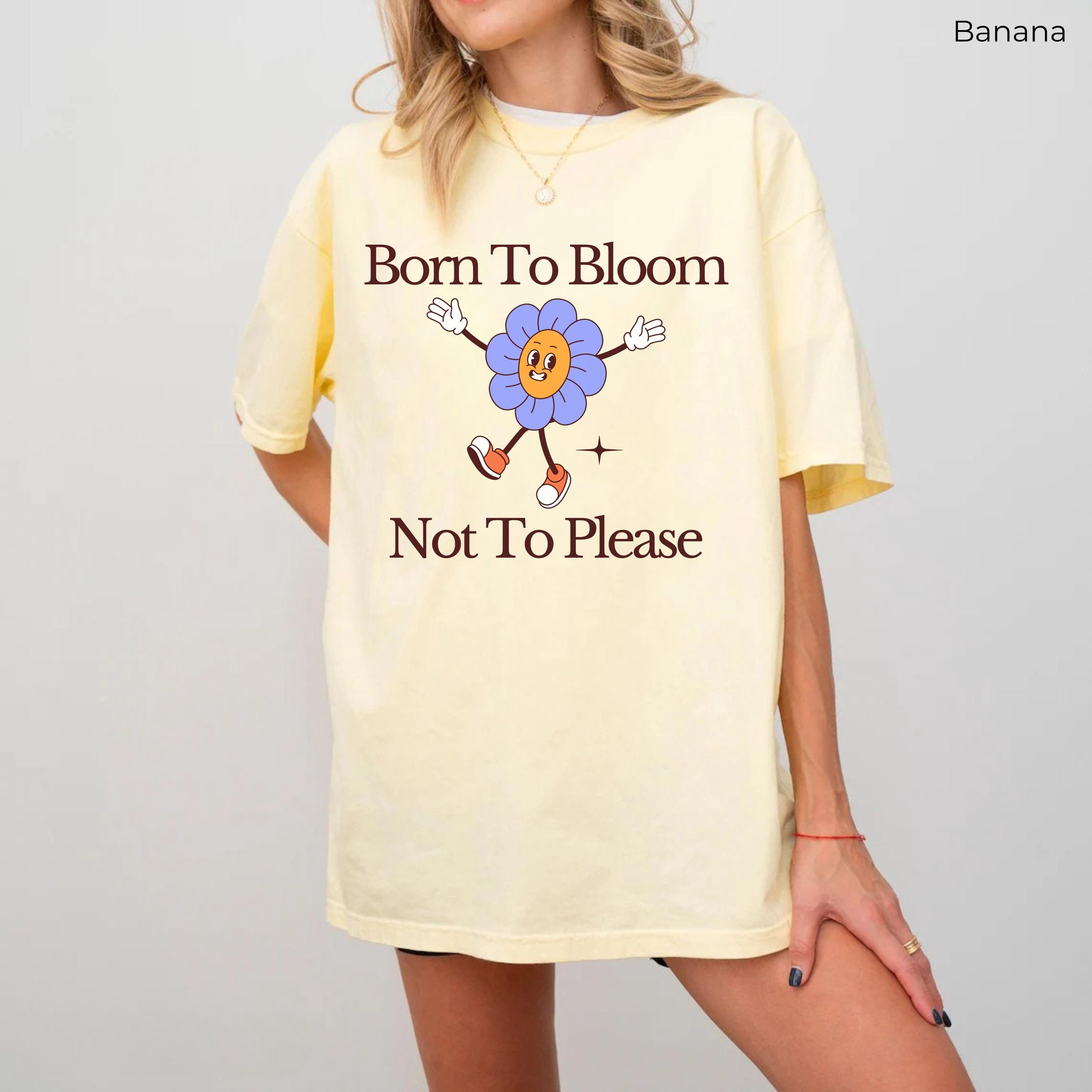 Born to Bloom Shirt, Retro Flower Shirt, Spring Shirt, Floral