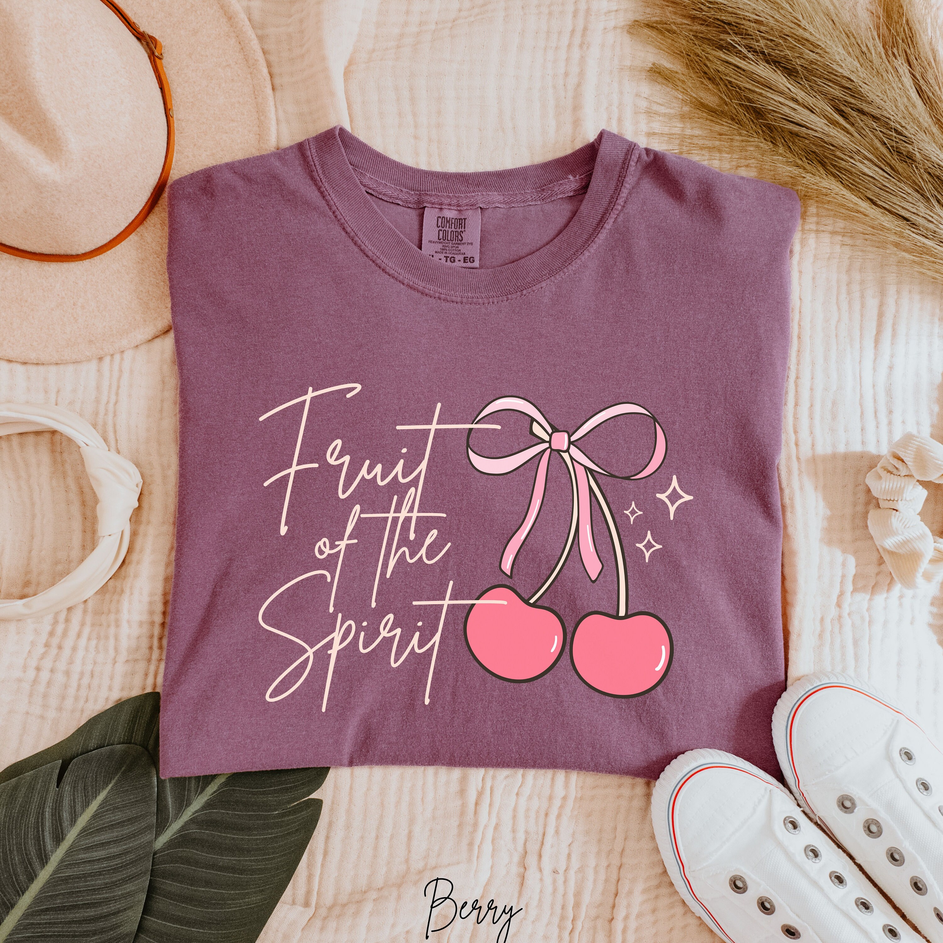 Fruit of the Spirit Shirt, Coquette Christian Shirt, Religious Shirt ...