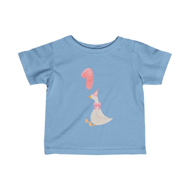 Birthday Goose Baby Shirt, Baby 1st Birthday Shirt, Baby First Birthday Gift, Silly Goose Shirt, Silly Shirt, Funny Cute Birthday Shirt image 4