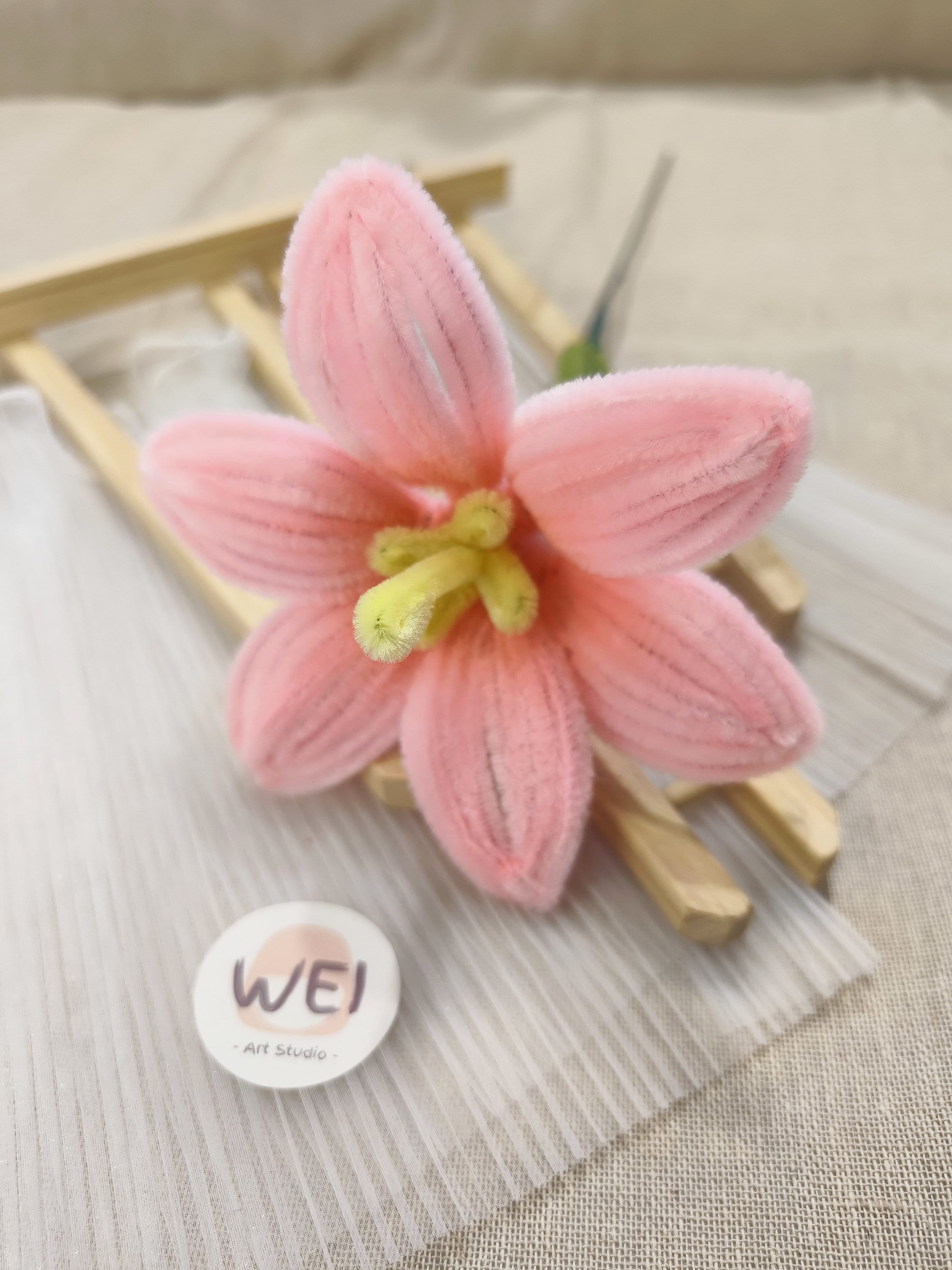 PATIKIL Fiore Perni Decorativi Sicurezza Cristallo Spilla Con