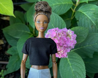 11.5 inch doll realistic clothes, shirt and pants outfit