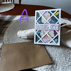 CUSTOM Cards Thank You/Message Floral