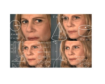 Confused Math Lady Meme | Funny Clipart | Digital Download | PNG, JPG, SVG, eps, dxf